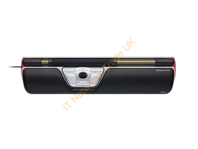 CDRMRED20110 - Contour Design Rollermouse Red Mouse Office Usb Type-C 2800 Dpi