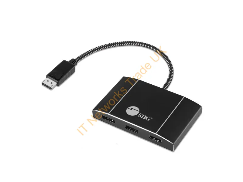 CE-DP0N11-S1 - Siig Ce-Dp0N11-S1 Video Splitter Hdmi/Displayport 1X Hdmi + 2X Displayport