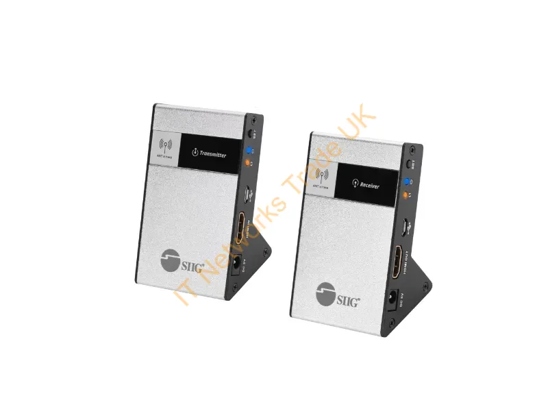 CE-H23Q11-S1 - Siig Ce-H23Q11-S1 Av Extender Av Transmitter & Receiver Black, Silver