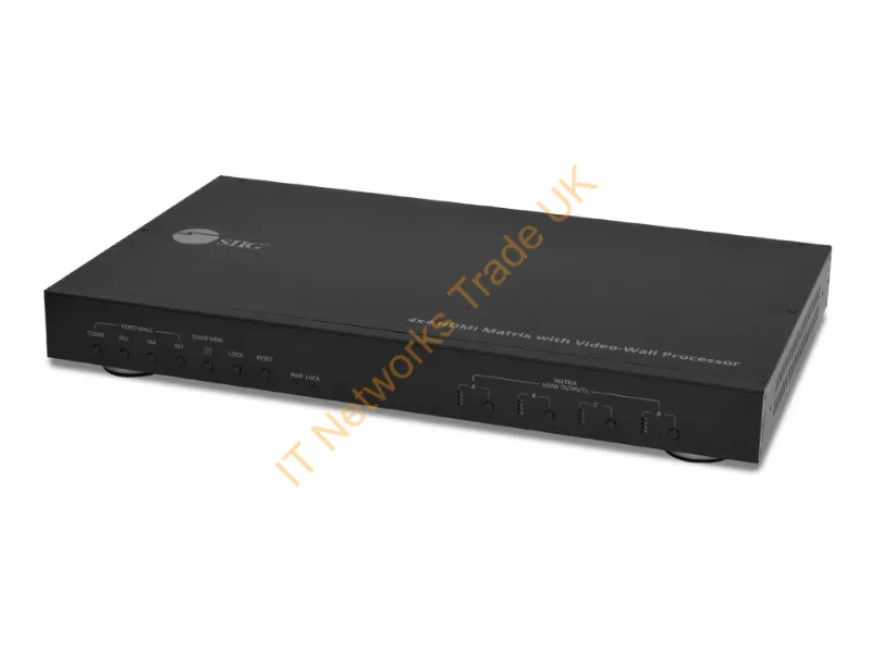 CE-H24C11-S1 - Siig Ce-H24C11-S1 Video Wall Processor Black