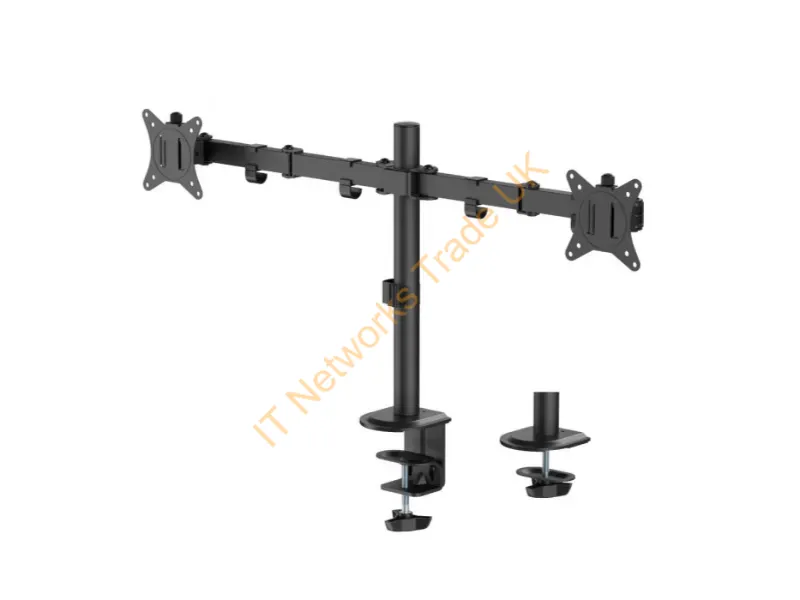 CE-MT1822-S1 - Siig Prem Almnum Gs Spng Dual Mnt