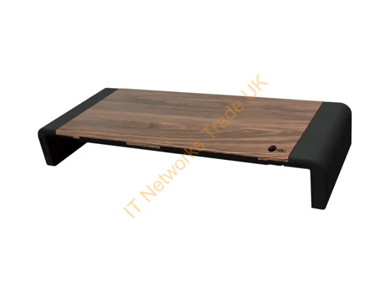 CE-MT2Q12-S1 - Siig Ce-Mt2Q12-S1 Monitor Mount / Stand Black, Wood Desk