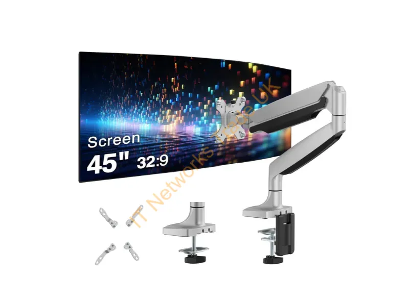 CE-MT5B11-S1 - Siig Single 45" Monitor Arm Mount