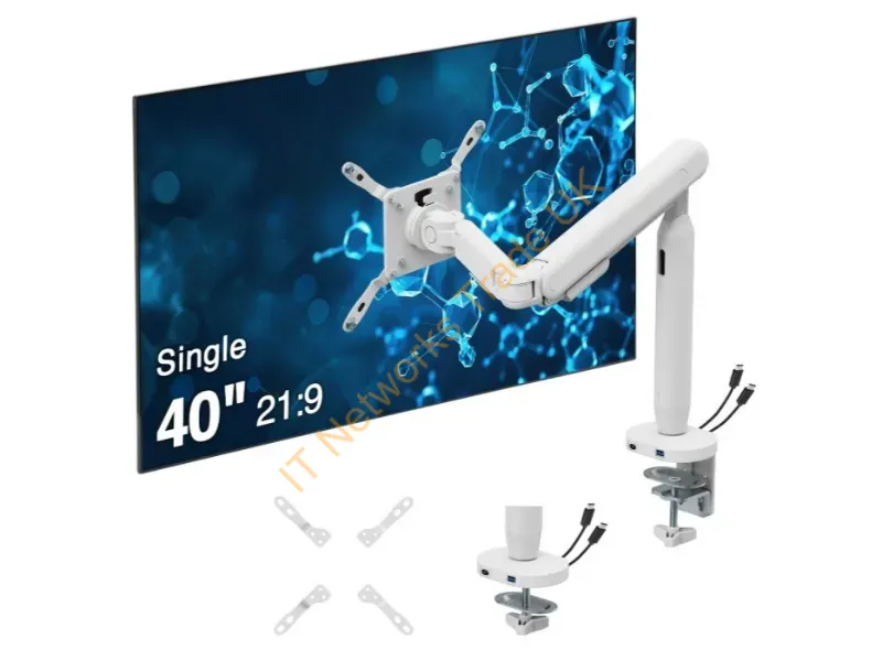 CE-MT5D11-S1 - Siig 3-Segment Easel Monitor Arm