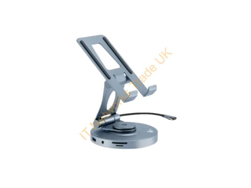 CE-MTDK31-S1 - Siig Ac Ce-Mtdk31-S1 Usb-C Multitask Hub Stand Holder Brown Box