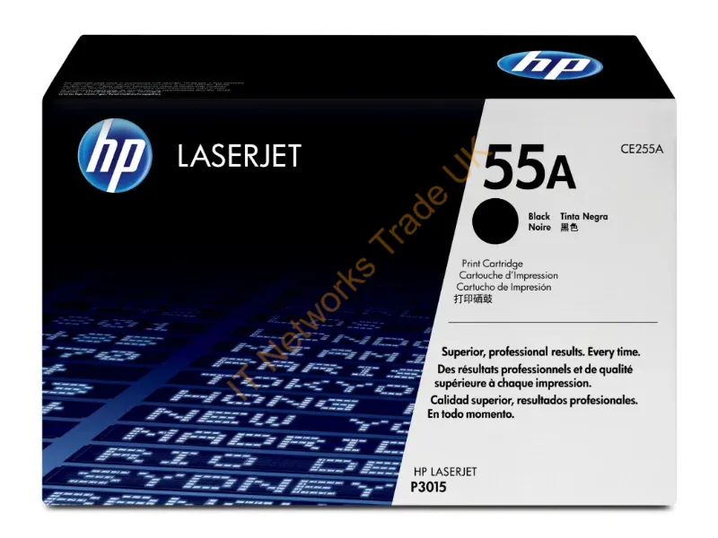 CE255A HP 55A Black Toner Cartridge