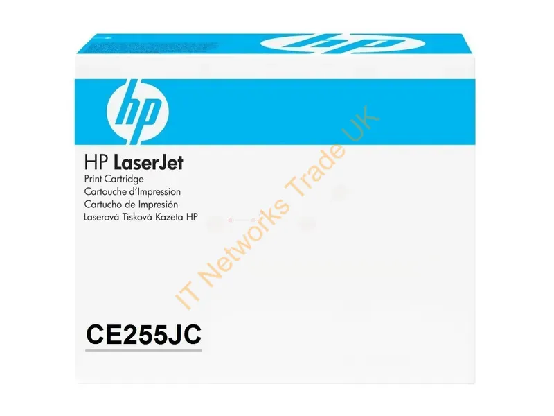 CE255JC - HP CE255JC/55J Toner cartridge black Contract, 14.5K pages ISO/IEC 19752 for HP LaserJet P 3015