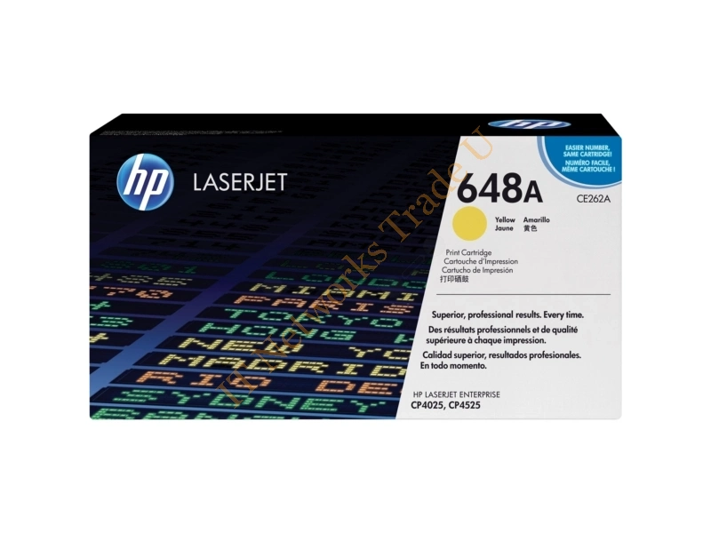 CE262A - HP CE262A (648A) Toner yellow, 11K pages Accessory