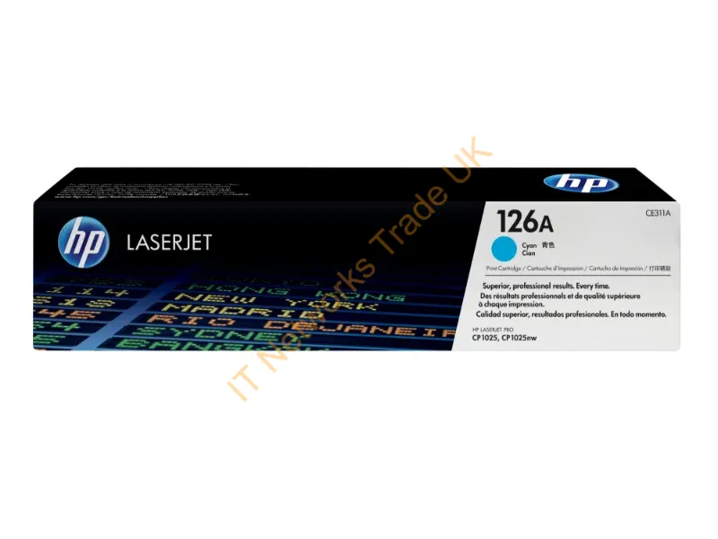 CE311A HP 126A Toner Cartridge Cyan Laser 1000 Page