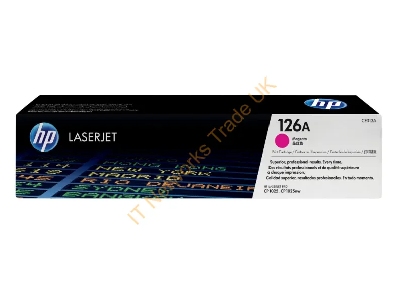 CE313A HP 126A Toner Cartridge Magenta Laser 1000 Page