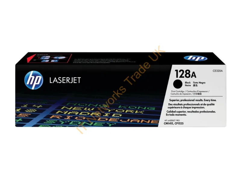 CE320A - HP CE320A/128A Toner black, 2K pages ISO/IEC 19798 for HP LJ Pro CP 1525