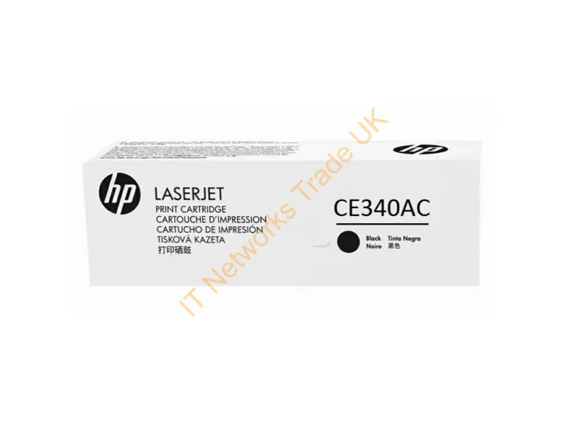 CE340AC HP CE340AC Black LaserJet Toner Cartridge