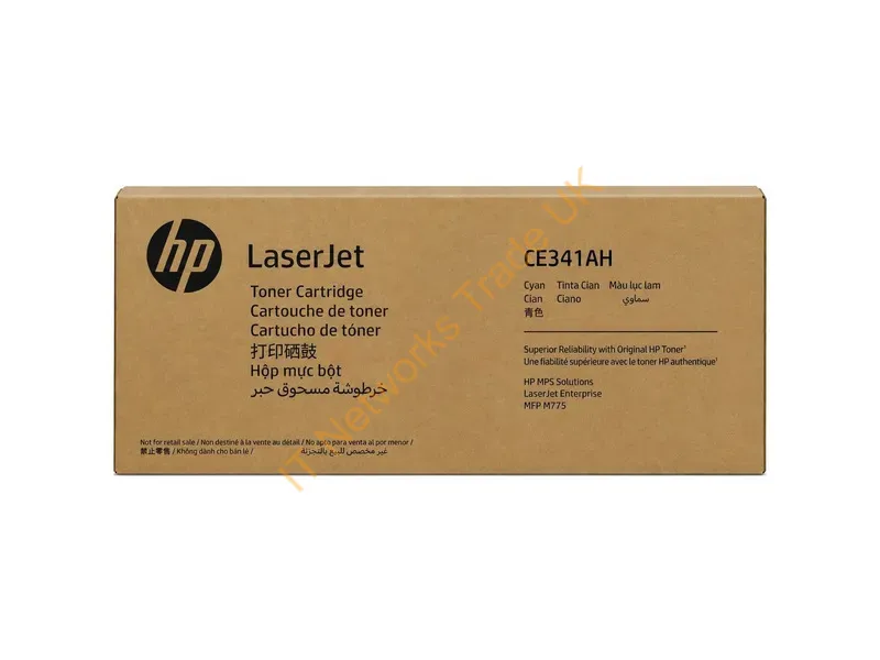 CE341AH - HP CE341AH/651A Toner cartridge cyan Contract, 16K pages ISO/IEC 19798 for HP LaserJet 700 M775
