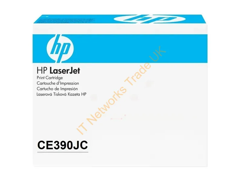 CE390JC - HP CE390JC/90X Toner cartridge black Contract, 24K pages ISO/IEC 19752 for HP LaserJet M 4555/602