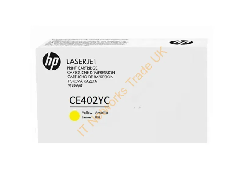 CE402YC HP 507Y Yellow LaserJet Toner Cartridge