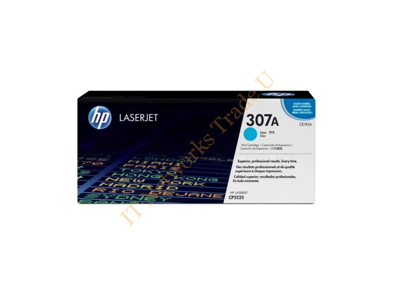 HP CE741A (307A) Toner cyan, 7.3K pages Accessory