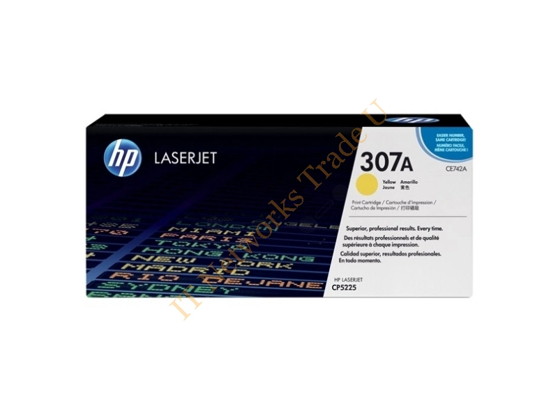 HP CE742A (307A) Toner yellow, 7.3K pages Accessory