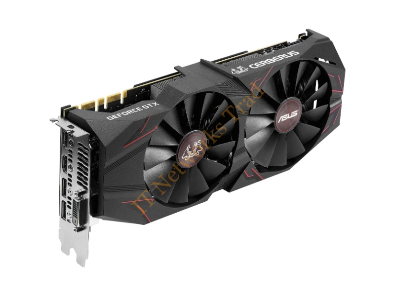 CERBERUS-GTX1070TI-A8G ASUS nVidia GeForce GTX 1070 TI 8GB GDDR5 256-Bit HDMI / DisplayPort / HDCP / DVI-D PCI Express 3.0 Video Graphics Card