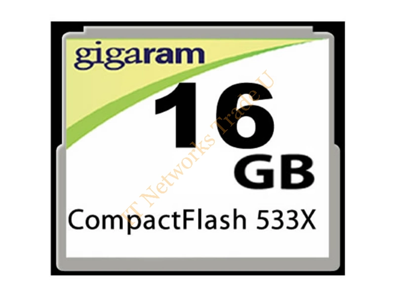 CF-16GB-533X-LI Gigaram 16MB CompactFlash (CF) Memory Card