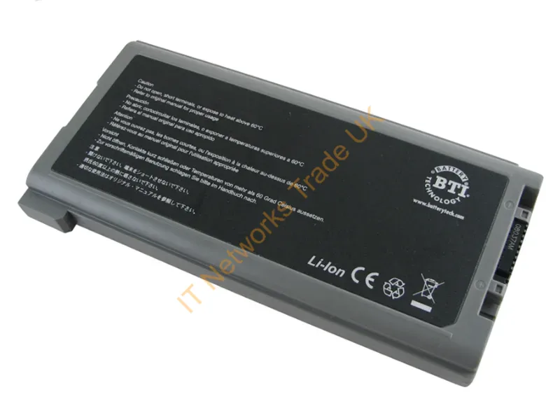 CF-VZSU46U-BTI - Bti Cf-Vzsu46U- Industrial Rechargeable Battery Lithium-Ion (Li-Ion) 7800 Mah 11.1 V