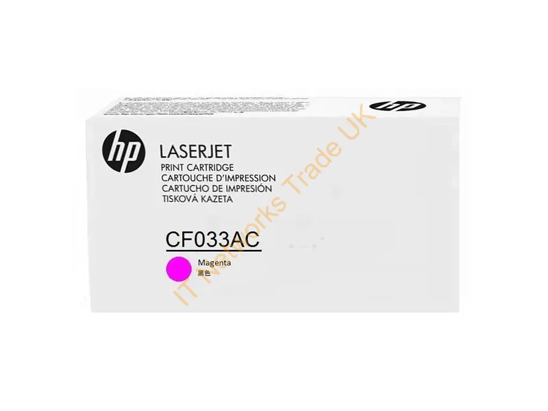 CF033AC - HP CF033AC/646A Toner cartridge magenta Contract, 12.5K pages/5% for HP CLJ CM 4540