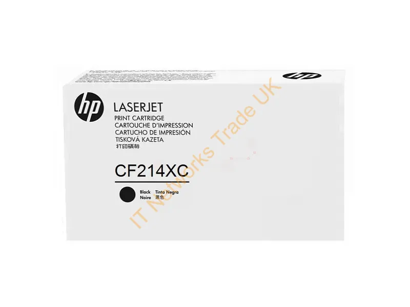 CF214XC HP 14X Black LaserJet Toner Cartridge