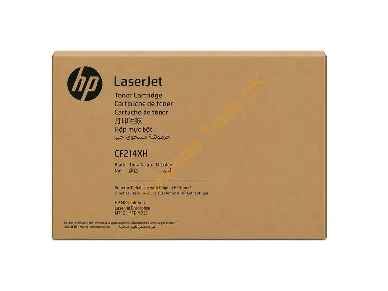CF214XH - HP CF214XH/14X Toner cartridge black Contract, 17.5K pages ISO/IEC 19752 for HP LaserJet 700 M712
