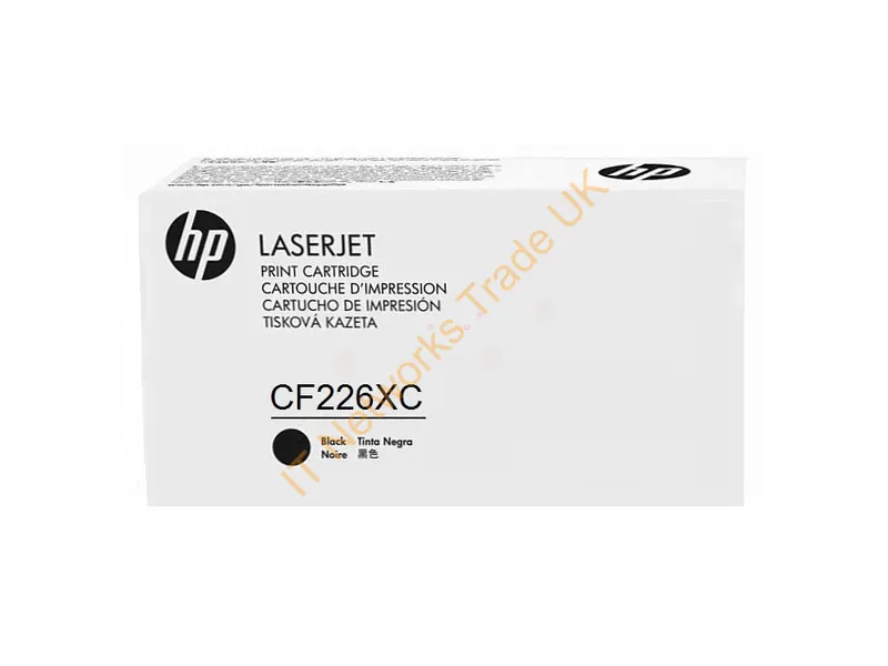 CF226XC HP 26X Black LaserJet Toner Cartridge