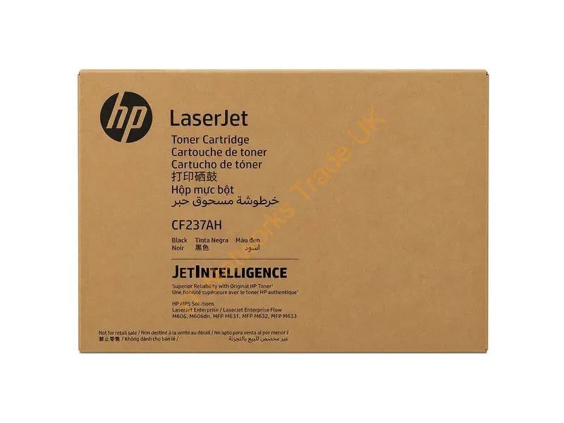 CF237AH - HP CF237AH/37A Toner cartridge Contract, 11K pages ISO/IEC 19752 for HP LaserJet M 607/608/631