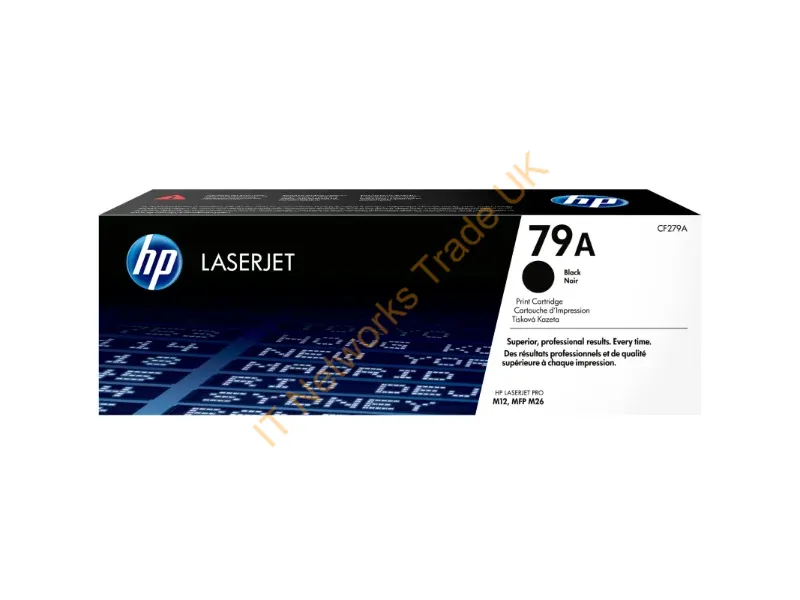 CF279A HP 79A Black Original LaserJet Toner Cartridge  LaserJet Pro M12a / M12w / M26A