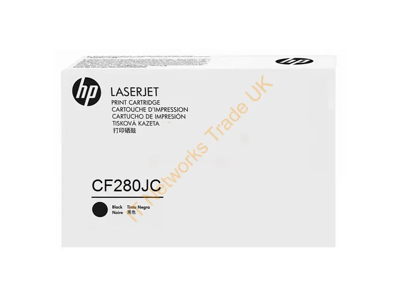 CF280JC - HP CF280JC/80J Toner cartridge black Contract, 10K pages ISO/IEC 19752 for HP Pro 400/e