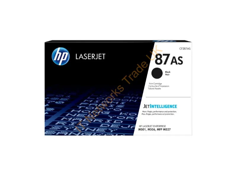 HP CF287AS (87AS) Toner black, 6K pages Accessory