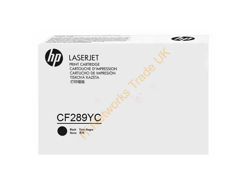 CF289YC - HP CF289YC/89YC Toner cartridge extra High-Capacity Contract, 20K pages ISO/IEC 19752 for HP M 507