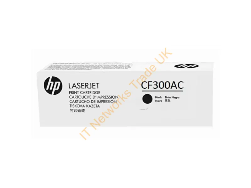 CF300AC HP Black LaserJet Toner Cartridge Black Laser