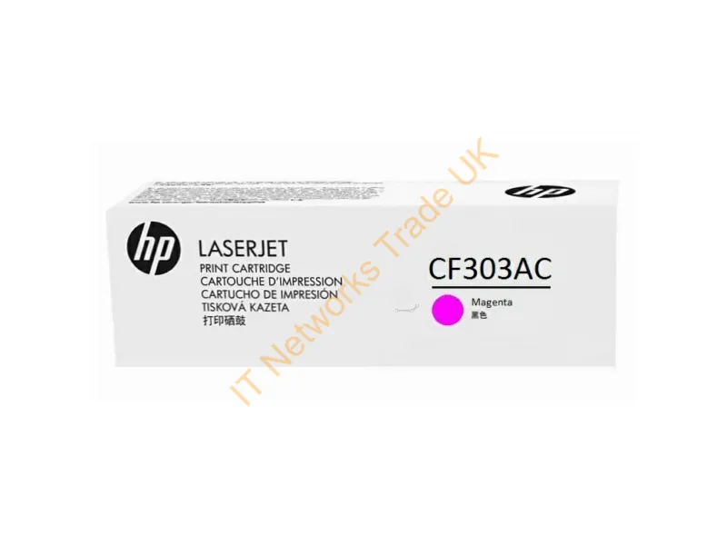 CF303AC HP Magenta LaserJet Toner Cartridge Magenta Las