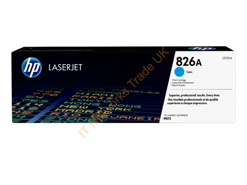 CF311A HP 826A (Cyan) Toner Cartridge  LaserJet Printers