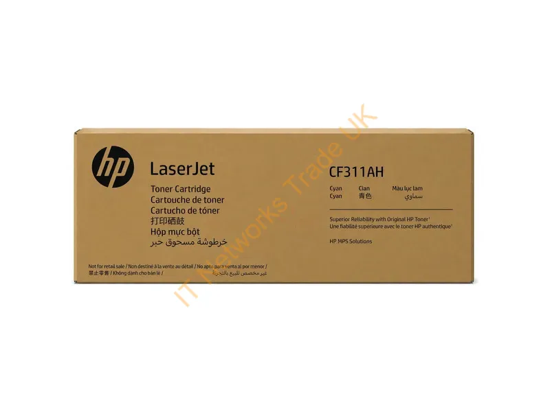 CF311AH - HP CF311AH/826A Toner cyan Contract, 31.5K pages/5% for HP Color LaserJet M 855