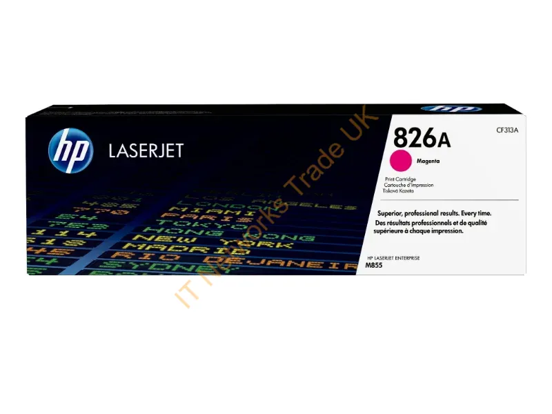 CF313A HP 826A (Magenta) Toner Cartridge  LaserJet Printers