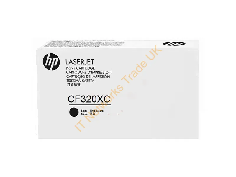 CF320XC HP 653X Black LaserJet Toner Cartridge