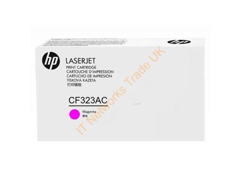 CF323AC HP 653a Magenta LaserJet Toner Cartridgepatrone Cf323a