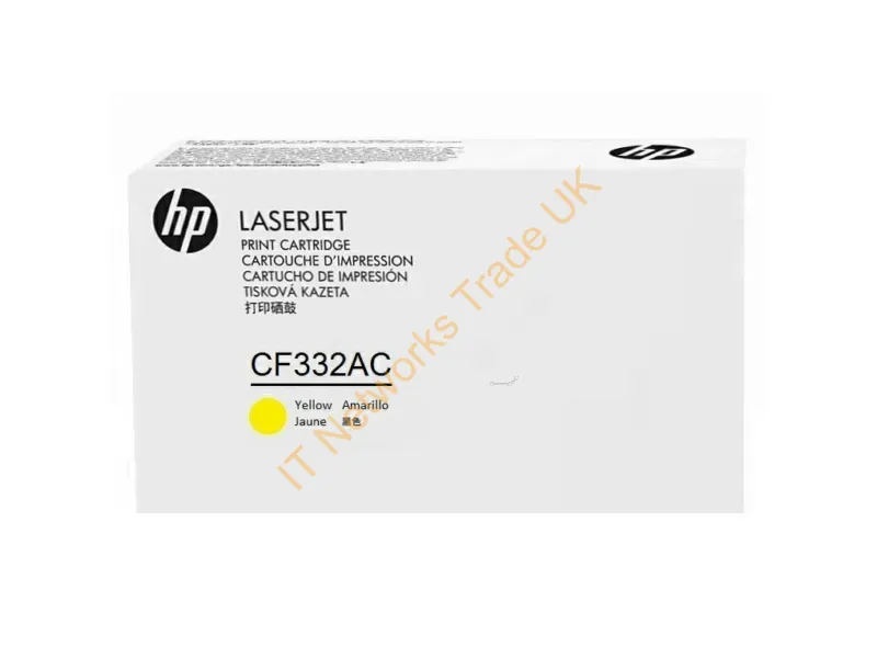 CF332AC HP 654a Gelb LaserJet Toner Cartridge