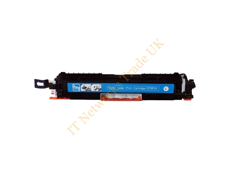 SKU: CF351A - HP - 130A (Cyan) - Toner Cartridge -  LaserJet Printers