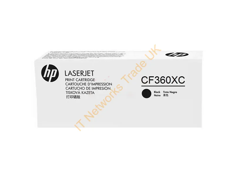 CF360XC HP 508X Black LaserJet Toner Cartridge