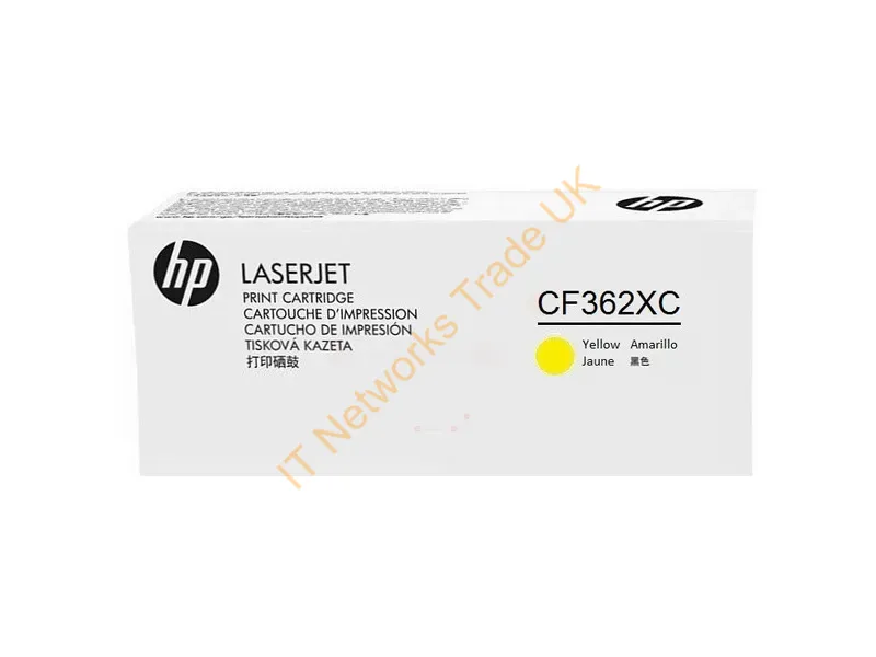 CF362XC HP 508X Yellow LaserJet Toner Cartridge