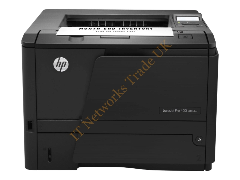 CF399A HP LaserJet Pro 400 M401DNE Monochrome Laser Printer 1200 x 1200 dpi 35-ppm 300-Sheets Automatic Duplex Gigabit Ethernet USB