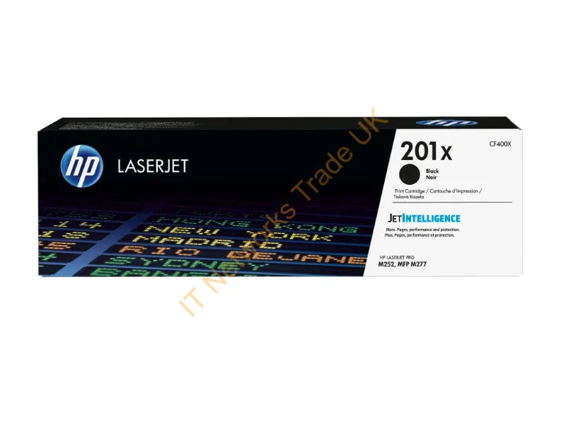 CF400X HP 201X Black LaserJet Toner Cartridge