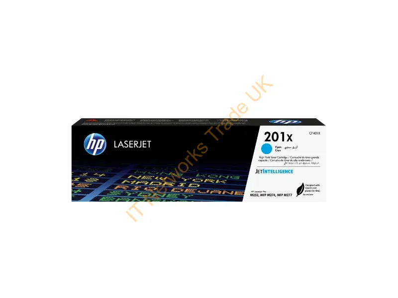CF401X HP 201X Cyan LaserJet Toner Cartridge