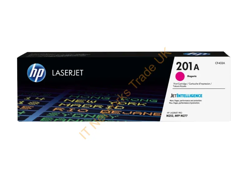 CF403A HP 201A Magenta LaserJet Toner Cartridge