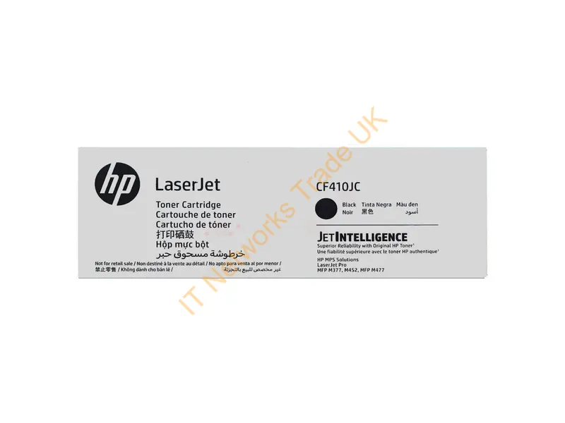 CF410JC - HP CF410JC Toner cartridge black Contract, 7.6K pages ISO/IEC 19798 for HP Pro M 452