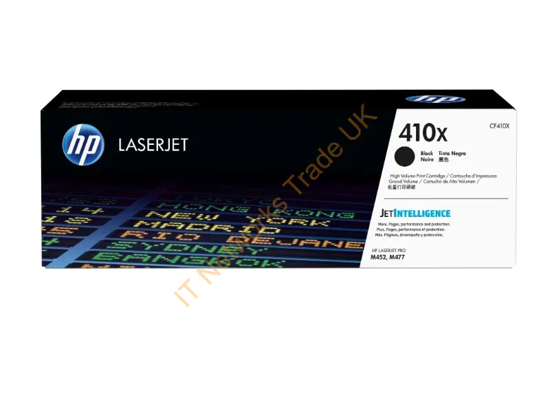 CF410X HP 410X Black LaserJet Toner Cartridge